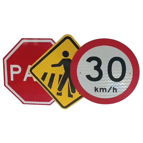 Placas de trânsito